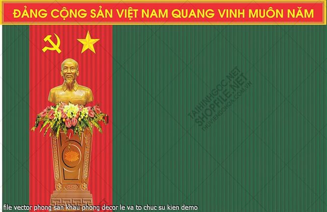 file vector phong san khau phong decor le va to chuc su kien